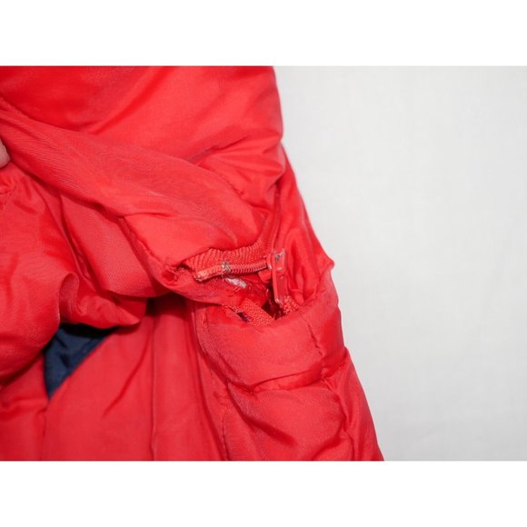 Vintage Johnny Red Colorado Puffer Convertible Jacket Vest Women's Medium Retro - Picture 11 of 16